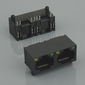 FJ-56-31-12(全塑带灯)-Model - 电话机插头插座