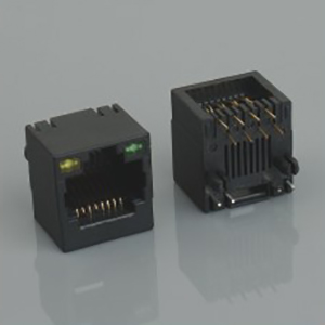 FJ-52-42-CB(全塑带灯) - 网络水晶头