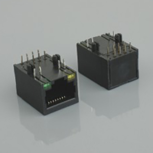 FJ-59-01(全塑带灯)-Model - 网络插头