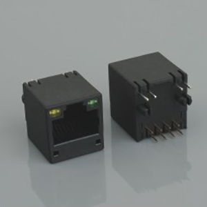 FJ-52-42(全塑带灯) - 网络水晶头